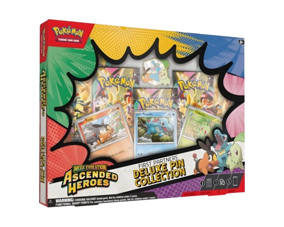 Ascended Heroes Deluxe Pin Collection (Öppnas Live)