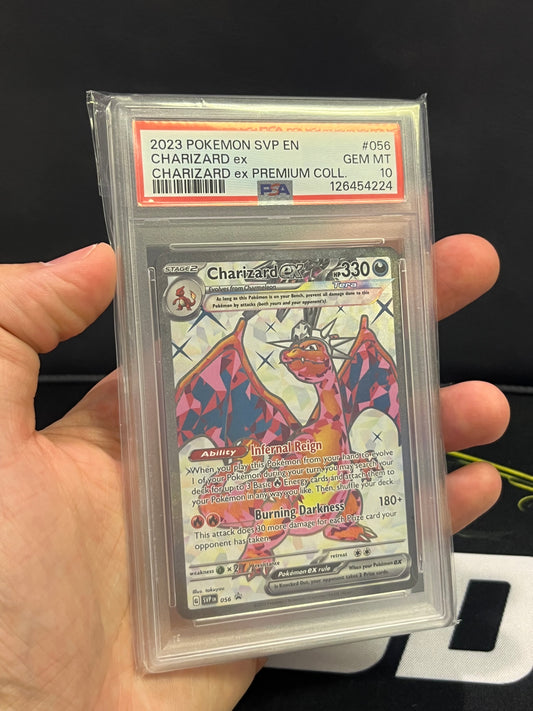 PSA 10 - Charizard ex Premium Collection 2023 056